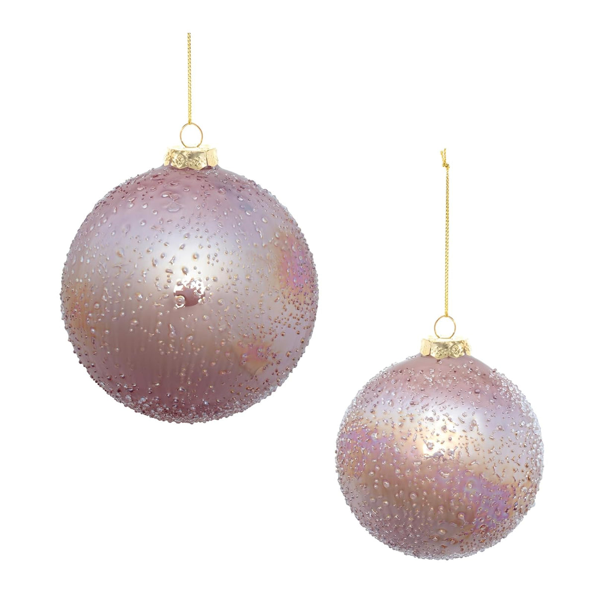Melrose International Hanging Ornament, Silver Or Gold, Elegant