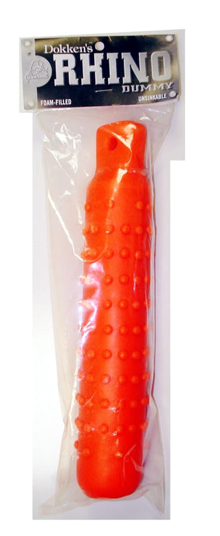 Dokken Dog Supply Orange RHINO Dummy| Dead Fowl Trainer | KSO1FM | Hunting Dog Training Dokken's