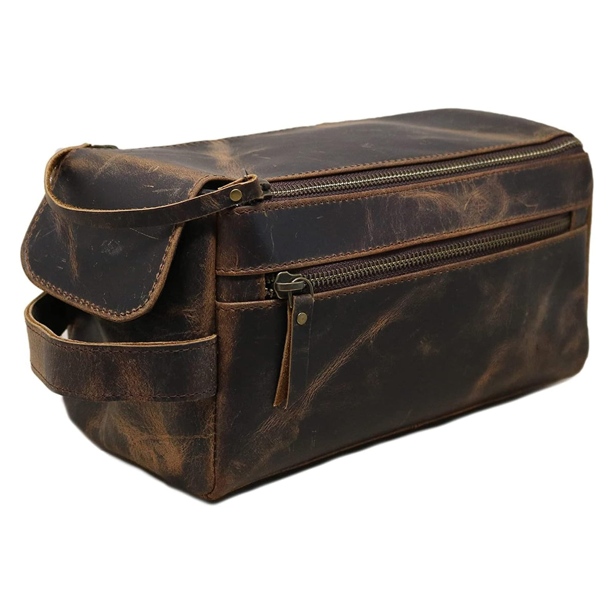 HG-LTHR Cosmetic Case, m, brown