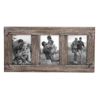 Foreside Home and Garden Picture Frame, 4x6, Brown