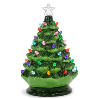 RAZ Imports Sculpture, 8 x 5.25, Festive Green