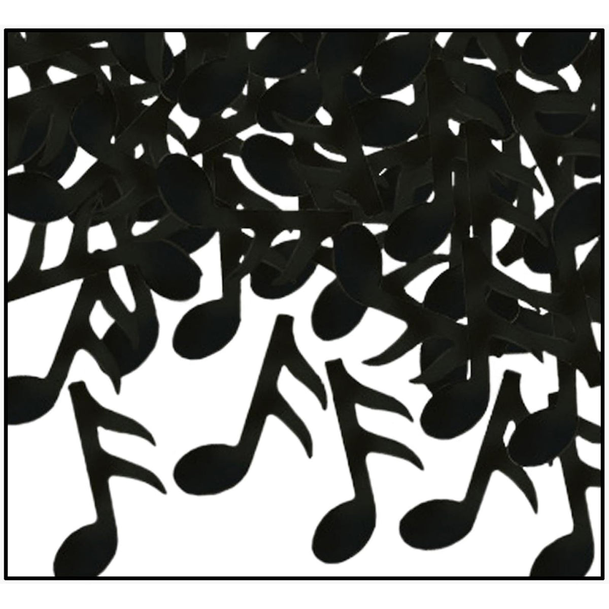 Beistle Confetti, 1 Count (Pack of 1), Black