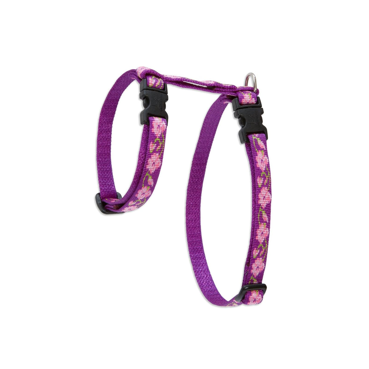 LupinePet Animal Harness, 1/2"W; 12-20" Girth, Purple, Pink
