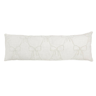 Mud Pie Bow Lumbar Pillow