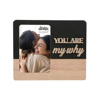 Pavilion Gift Company Picture Frame, Black, Brown, Modern