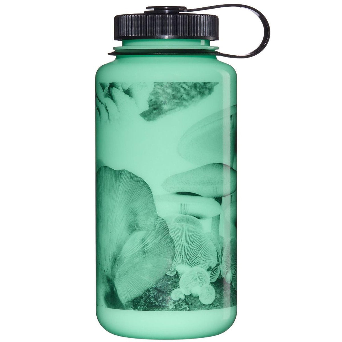 Nalgene Bottle, 32 Ounces, Glow Mushrooms