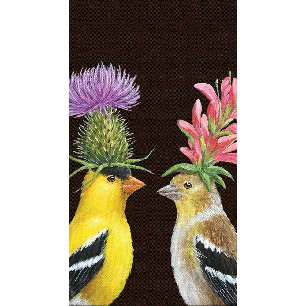 PPD Paper Towel, Vicki Sawyer, Goldfinch Couple