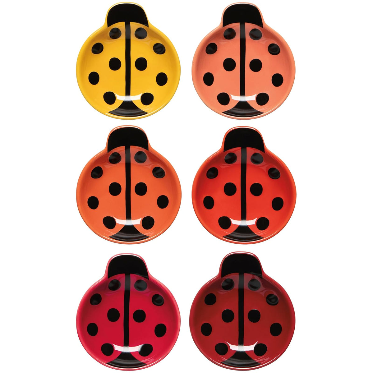 Danica Jubilee Dishware Bowl, W3.25 x L3.75 x H1in, Ladybugs