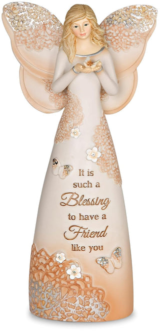 Pavilion Gift Company 19072 Friend Angel Figurine, 7-1/2-Inch