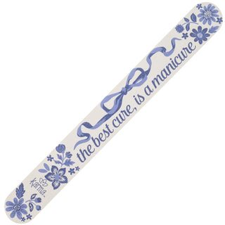 Karma Nail File, 8.5'' x 1'', Blue Floral