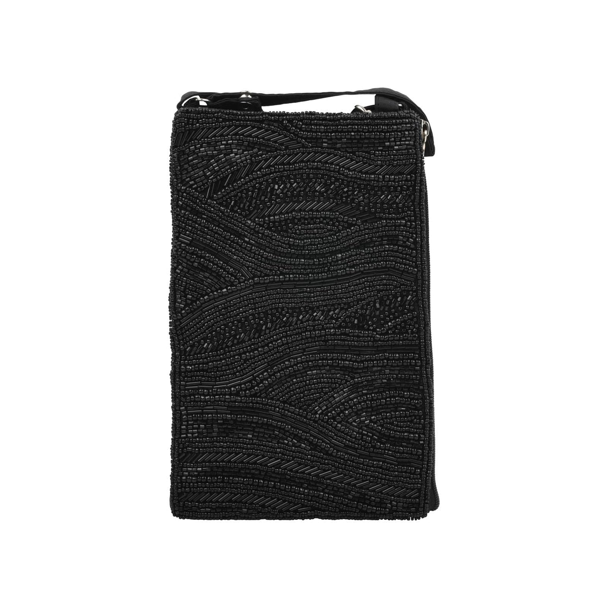 Bamboo Trading Handbag, 7.5-Inches, Black