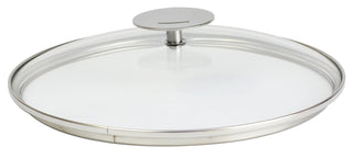 Cristel Domed Glass Lid, 12", Silver