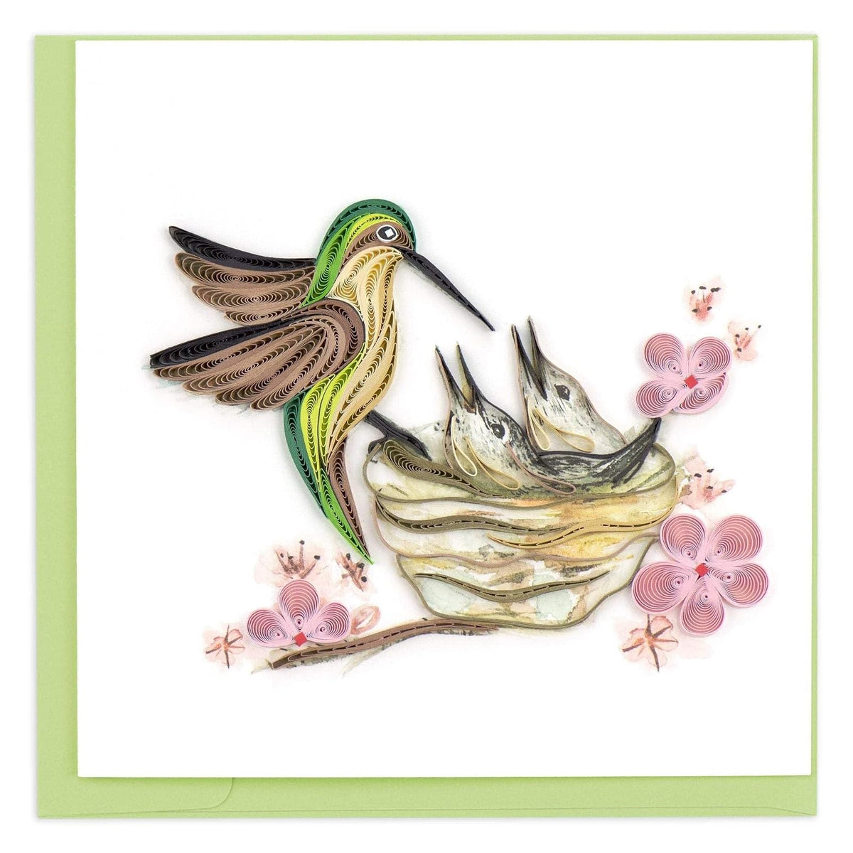 Quilling Card Greeting Card, 6x6 Inch, Multi
