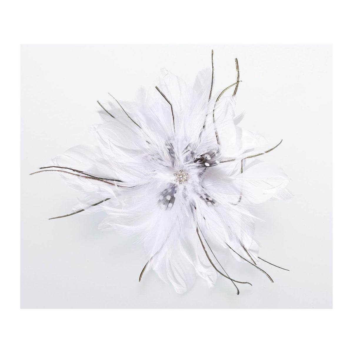 Lillian Rose Hair Clip, 1 Count (Pack of 1), White