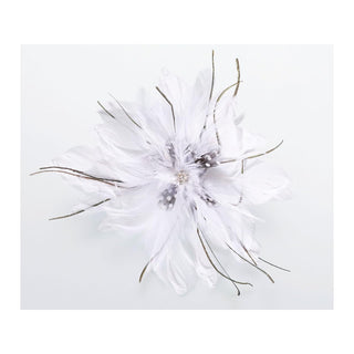 Lillian Rose Hair Clip, 1 Count (Pack of 1), White