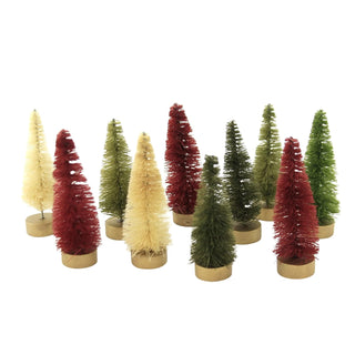 Bethany Lowe Artificial Tree, Green,white,red