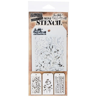 Stampers Anonymous Template Stencil, 8.61x21x0.2 cm, multi-colored