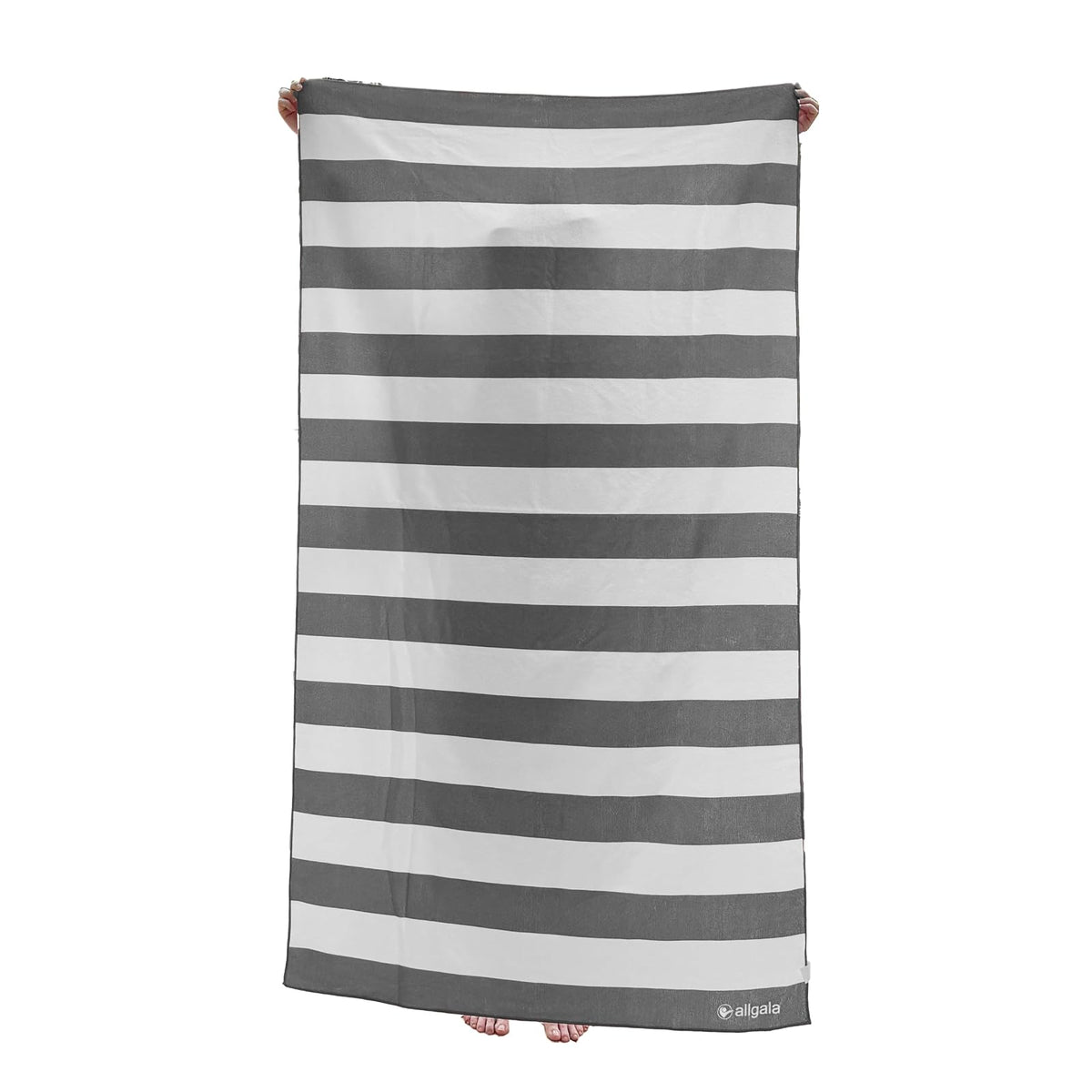 allgala Towel, X-Large, Grey