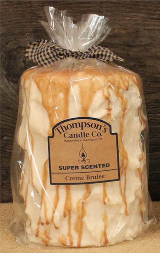 Thompson's Candle Co. Candle, Large, Cream