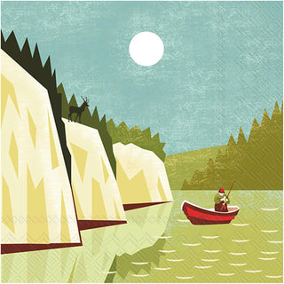 ihr SINCE 1977 Disposable Napkin, 5" x 5", Great Outdoors