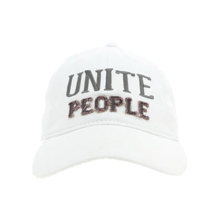 Pavilion Gift Company Hat, White, Unite People (White) - Baseball Hat Unite Peop