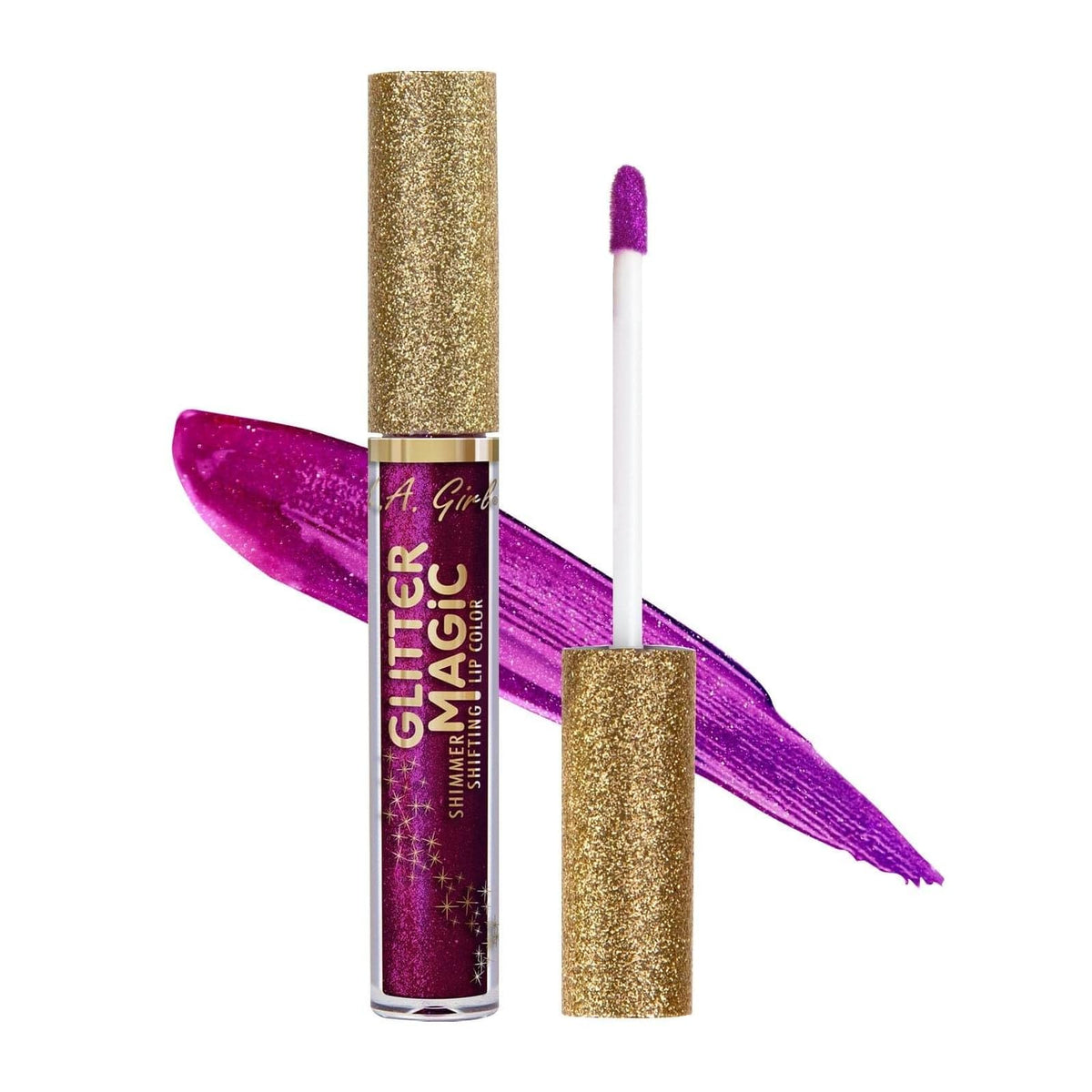 L.A. Girl Lip Color, 0.11 Fl Oz (Pack of 1), Glitz