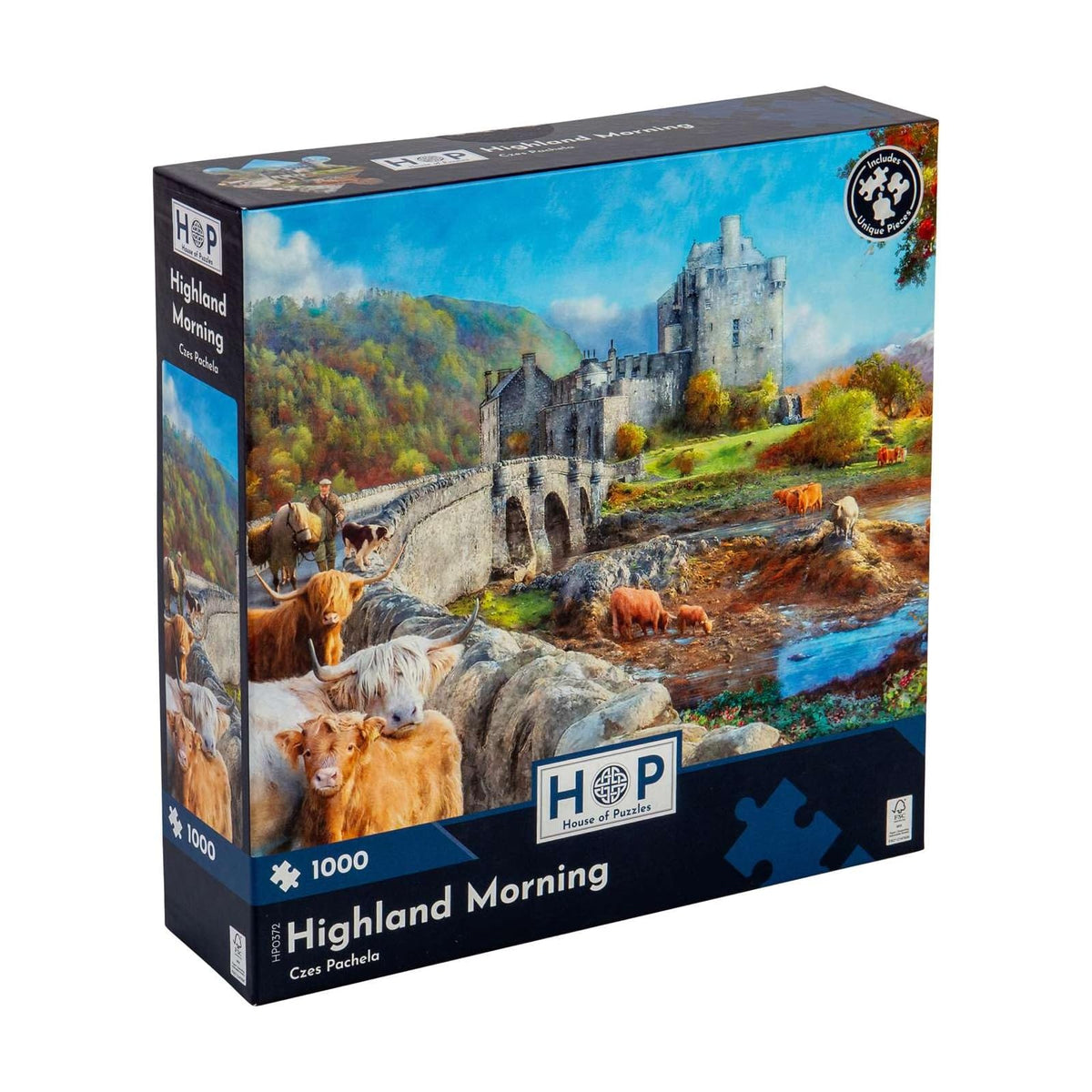 The House of Puzzles Puzzles, 1000, Multicolor
