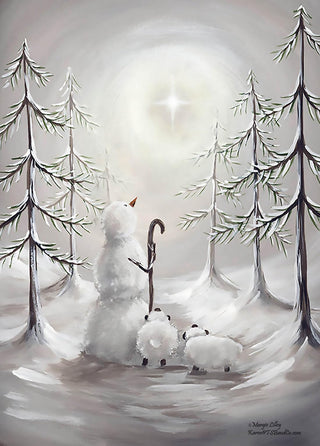 LPG Greetings Greeting Card, 5.5 x 7.75 inches, White