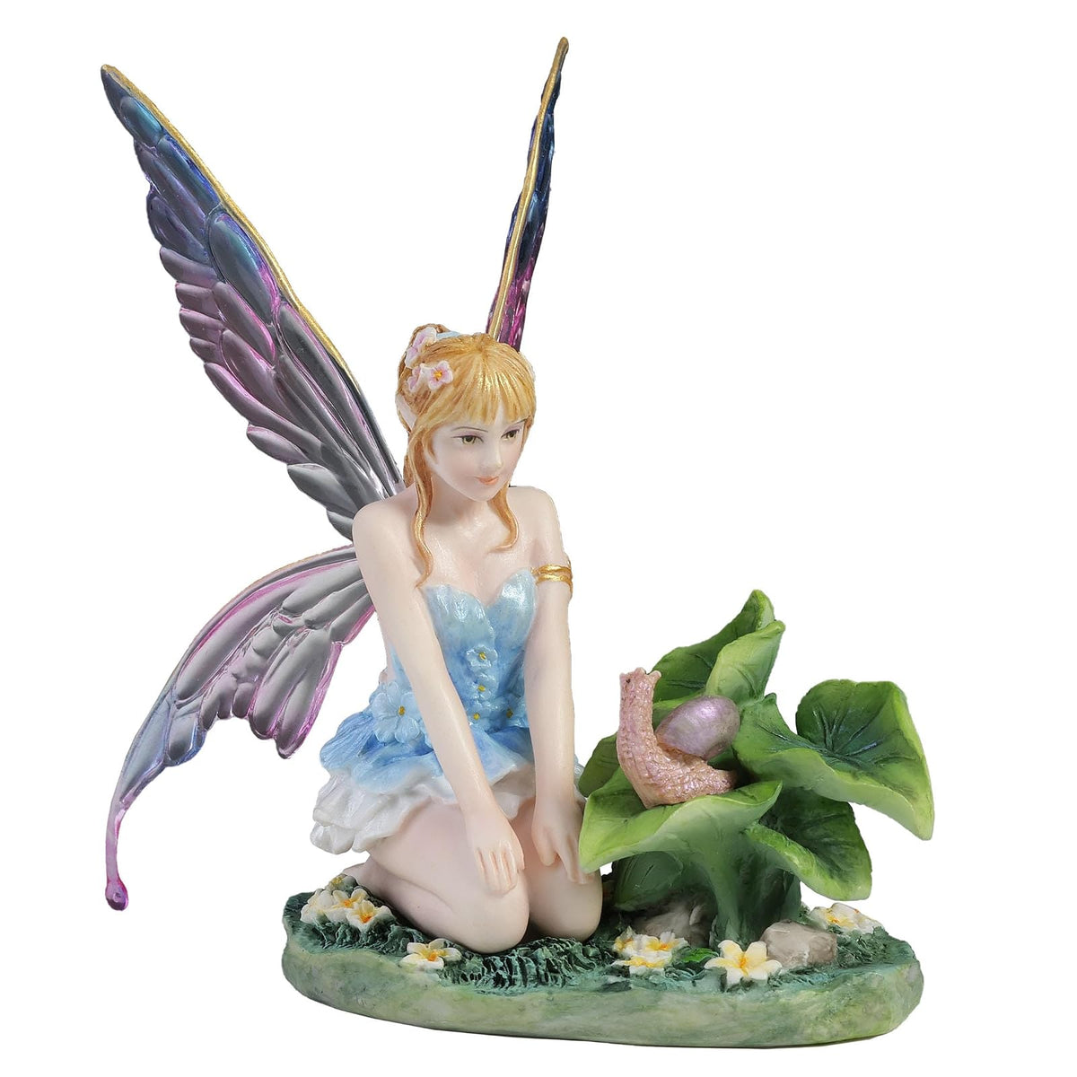 Veronese Design Figurine, 4.25 inches x 3.25 inches x 4.37 inches, Cerulean Fair