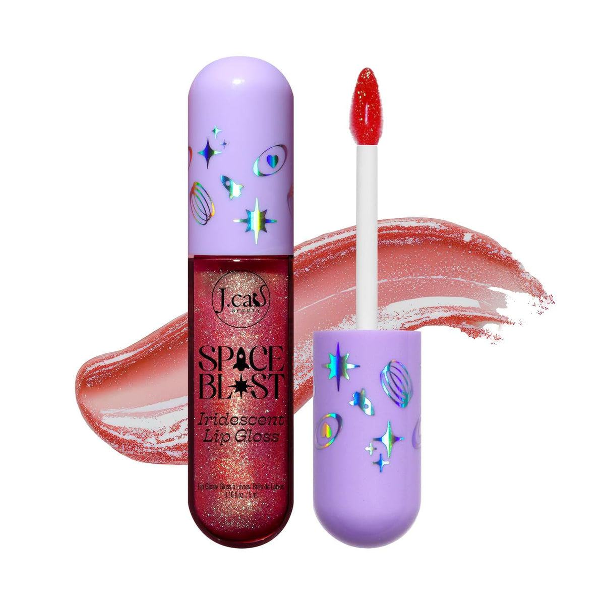 J.CAT BEAUTY Lip Color, 0.16 Fl Oz (Pack of 1), Champagne Supernova