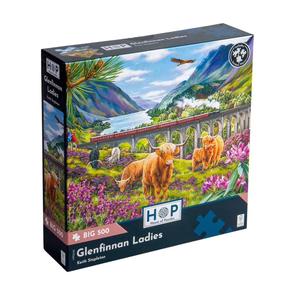 The House of Puzzles Puzzles, Big 500, Multicoloured