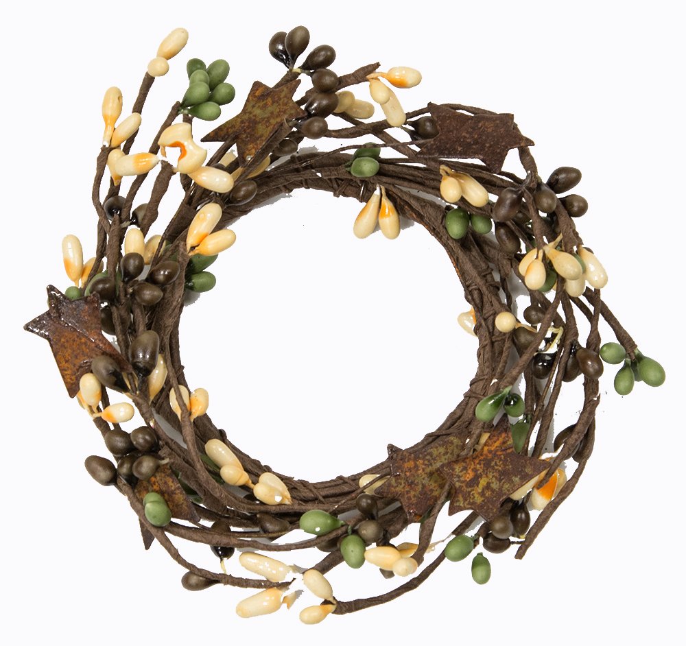 CWI Gifts Wreath, Black