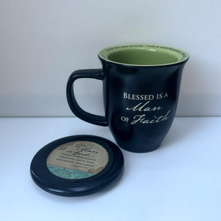 Abbey + CA Gift Drinking Cup, 14 Ounces, Man of Faith