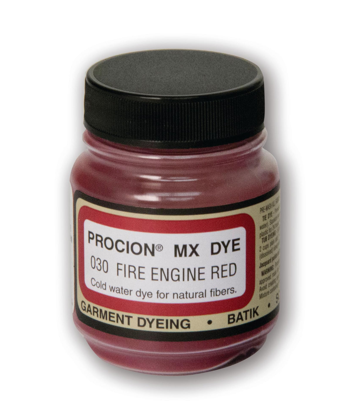 Jacquard Dye, 2/3 Oz, Fire Engine Red