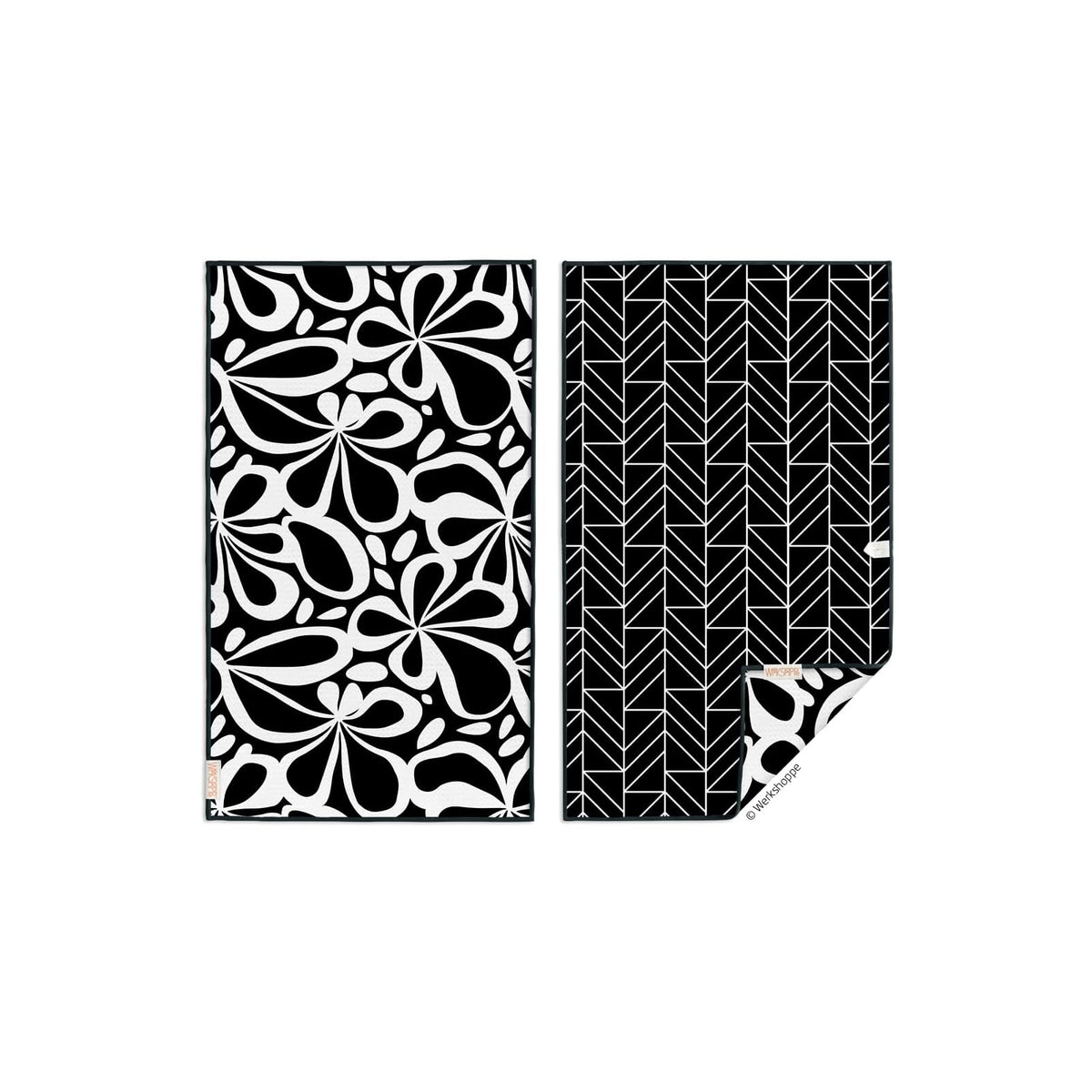 WerkShoppe Towel, 18 inches x 30 inches, Black