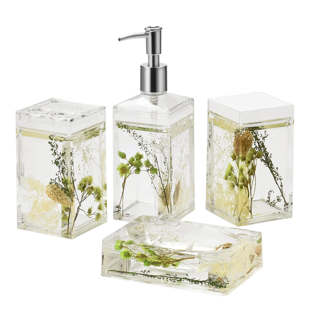Locco Decor Bathroom Container Set