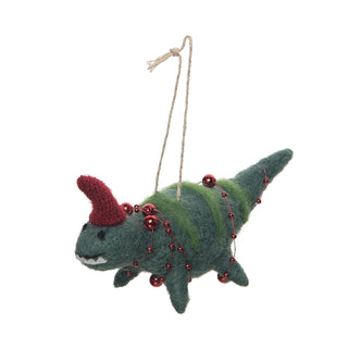 GALLERIE II Hanging Ornament, 5.9 x 3, Green