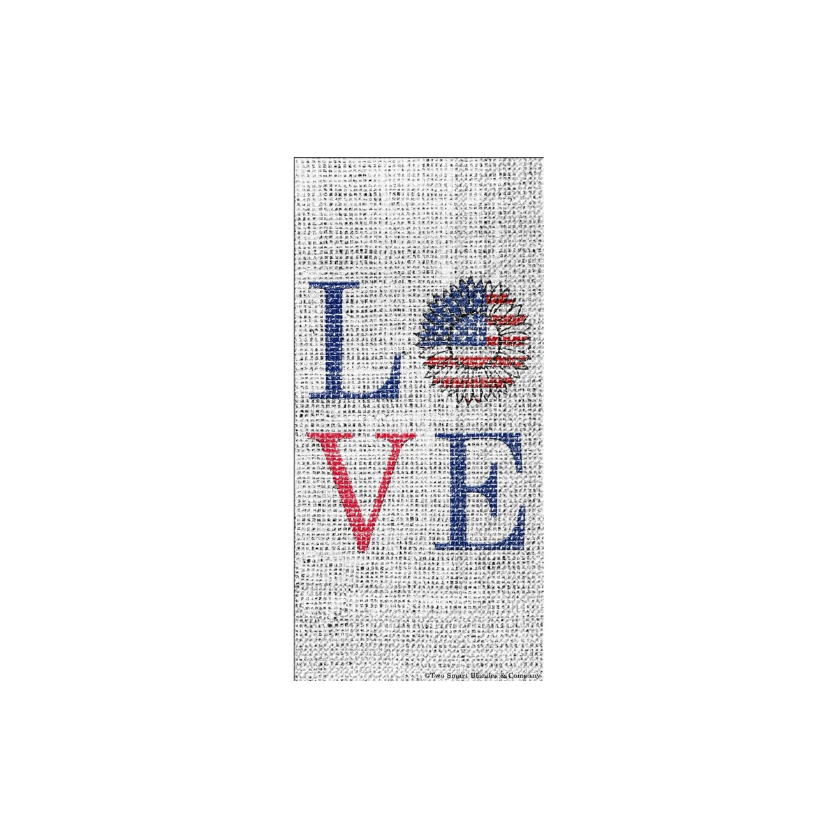 ihr SINCE 1977 Disposable Napkin, 8.5" x 4.5", Patriotic Love