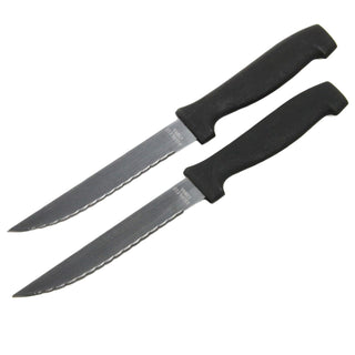 Chef Craft Kitchen Knife, 4.5", Stainless Steel/Black