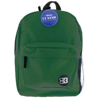 BAZIC PRODUCTS Backpack, 17", Green