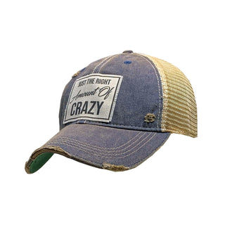 VINTAGE LIFE Hat, Blue, Vintage