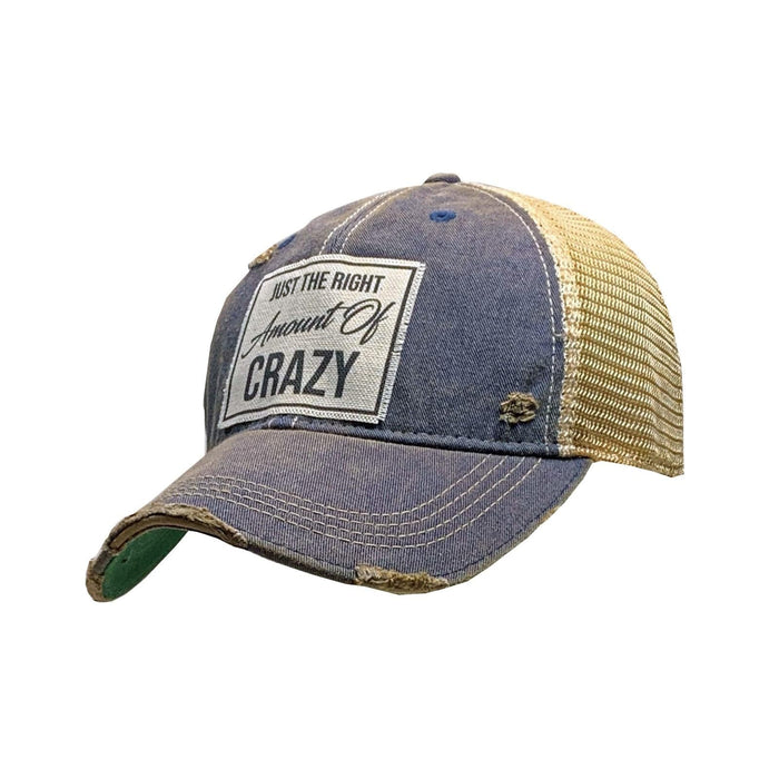 VINTAGE LIFE Hat, Blue, Vintage