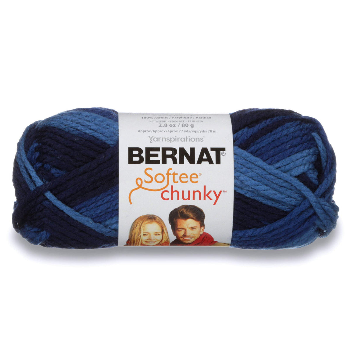 Bernat Yarn, 1 Pack, Denim Ombre