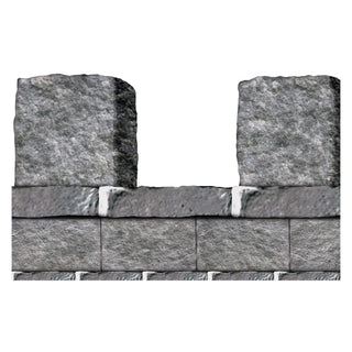 Beistle Wallpaper, 20" x 30', Gray/Blue