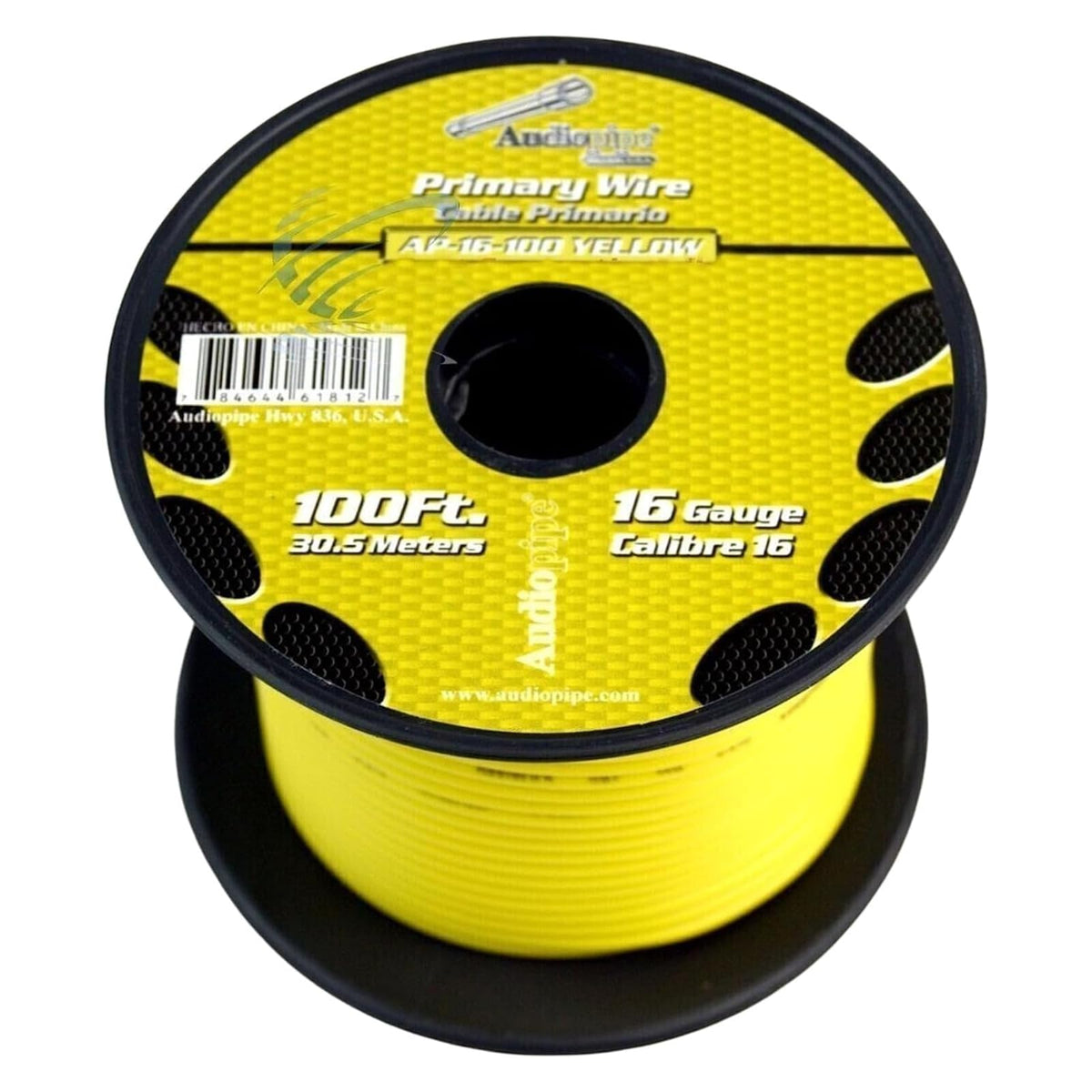 Audiopipe Electronic Wire, Yellow