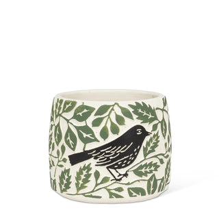 Abbott Collection Planter, 4.5 inch, Black/Green