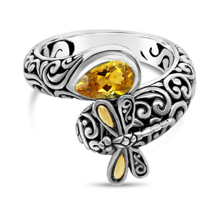 DEVATA Ring, 9, Citrine/SFM8537