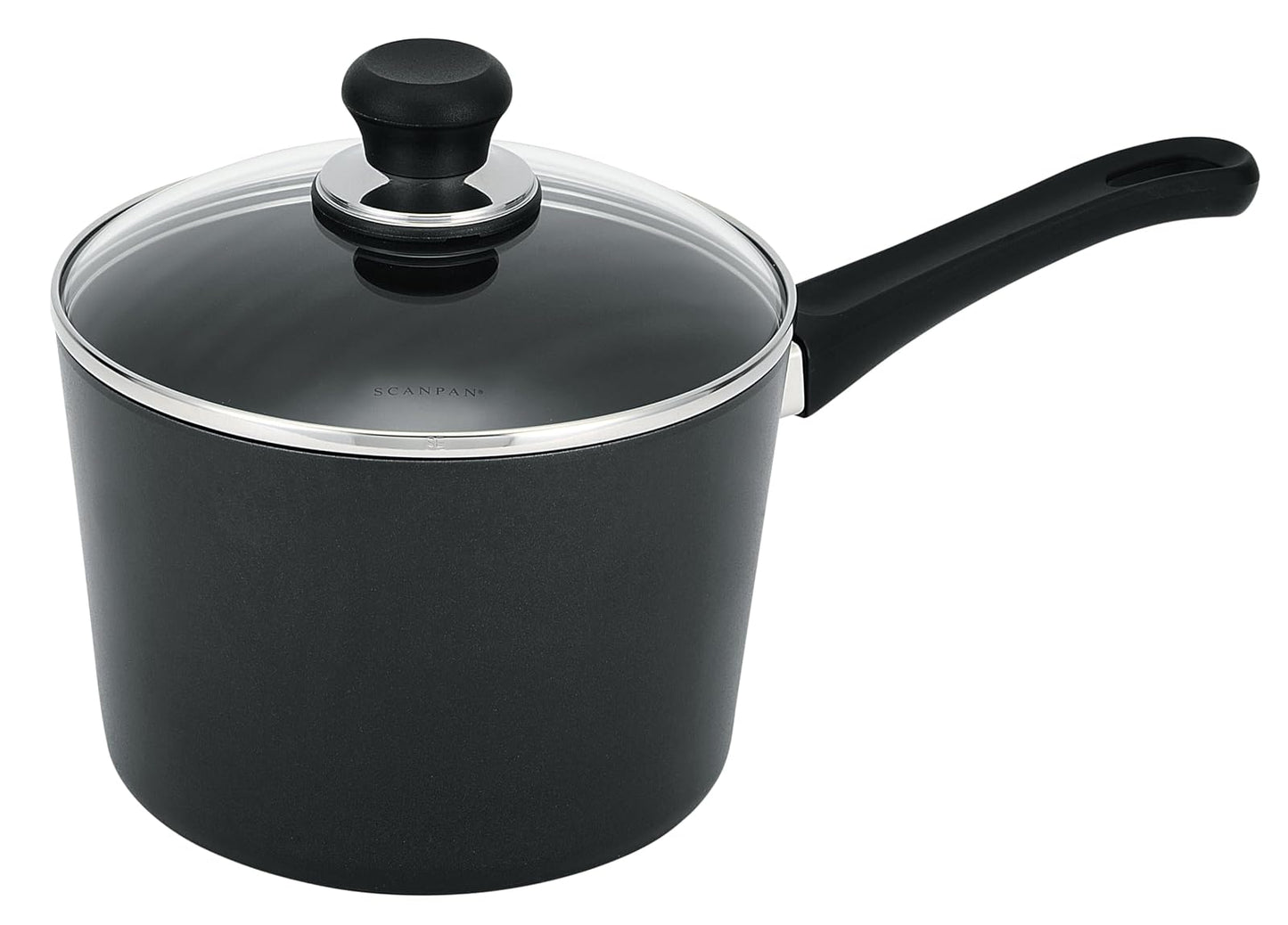 Scanpan Classic Induction Saucepan, 3.25 Qt, Black