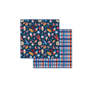 WerkShoppe Towel, 12.5 inches x 12.5 inches, Blue