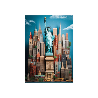 Anatolian Puzzles, 1500 pieces, 33.5x23.6 inches, New York, 1500 Piece Puzzle, #